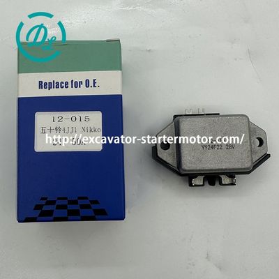 EexcavaStart 24 Volt Voltage Regulator Alternator 12-015 13531100 RK9915A for 4JJ1 4JJ1X Engine